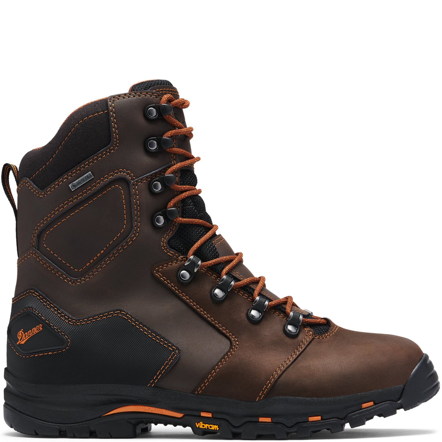 Danner Men's Vicious 8 Inch Work Boots with Composite Toe