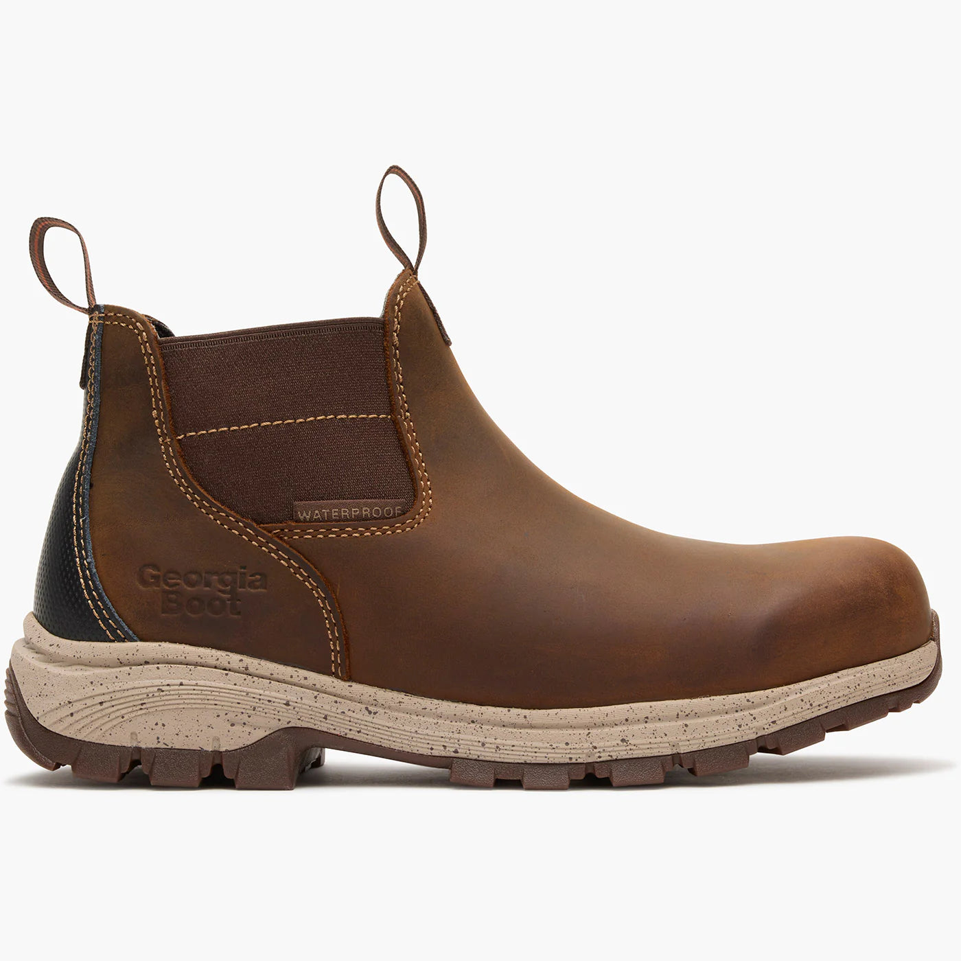 Georgia Boot Eagle Trail Women's Waterproof Alloy Toe Chelsea Work Boot