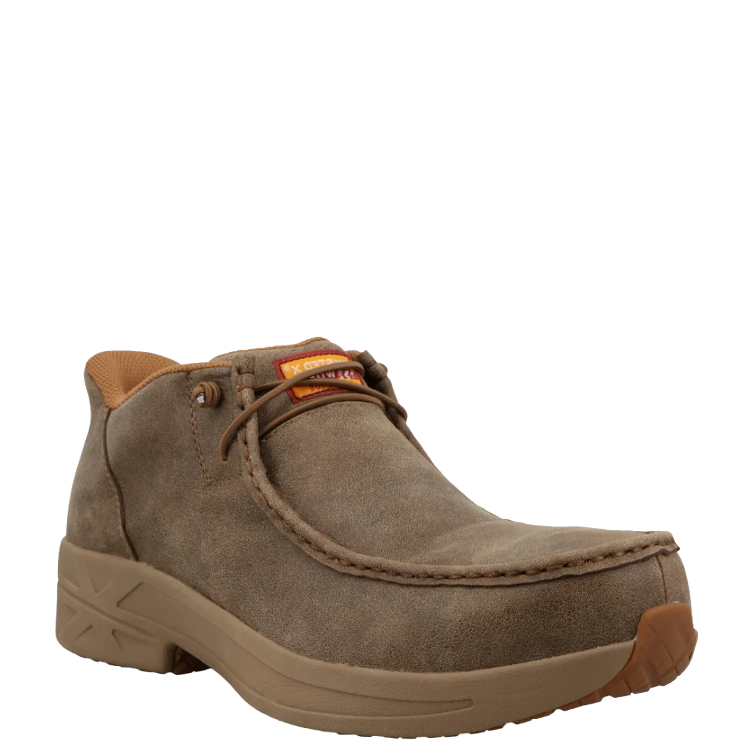 Twisted X Men's EZ On UltraLite X Bomber Brown Composite Toe Work Shoe