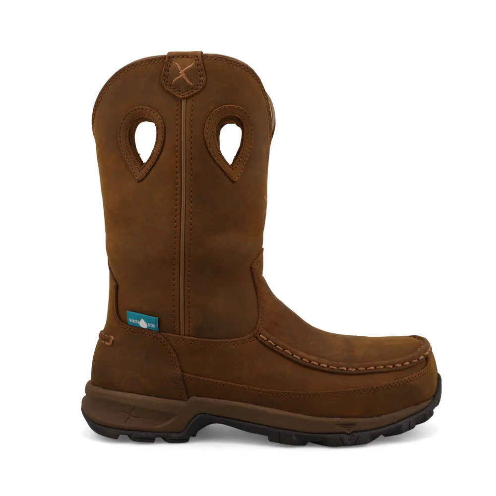 Work Pull On Hiker Boot 10"